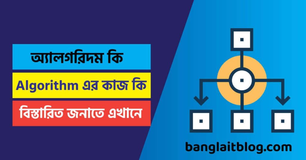 অ্যালগরিদম কি | Algorithm এর কাজ কি | What is an algorithm in Bangla